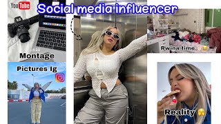 VLOG 📸: Influencer life || Taking ig pictures, Food ,  montage 💿, shopping 🛍️