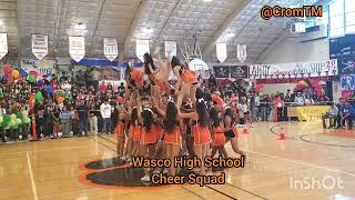 WASCO TIGERS CHEER SQUAD IT'S TRICKY #rundmc