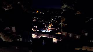 DJI MINI 4 PRO ON NIGHT MODE VIDEO ✌️✌️💯💯💯#dji  #cinamatic ,CITY OF CAIAZZO,CE