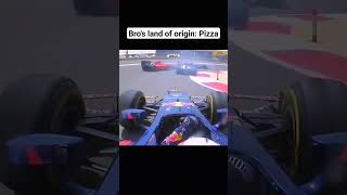 Bro is from Pizza #f1 #formula1 #redbullracing #pierregasly #maxverstappen #formula2 #formulaone