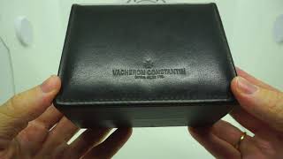 VACHERON CONSTANTIN  - UNBOXING THE MEN´S VINTAGE LEATHER WATCH BOX  - THE WATCH BOX AND COMPANY