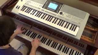 Dizzee Rascal & Robbie Williams - Goin' crazy - piano & keyboard synth cover by LIVE DJ FLO