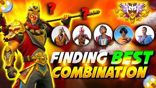 Finding best character combination for br rank | best character skill br rank  - AYUSH 4GM