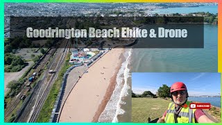 Goodrington Beach  Ebike ad Drone