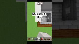 Modern House Tutorial (Easy) | Minecraft #viral #shorts #shortsvideo