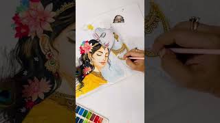 Krishna Painting Forever Love