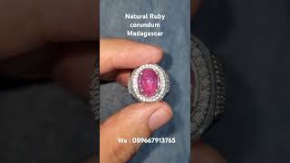 Natural Ruby corundum Madagascar, idr 850 nego #batumulia #gemstone #batu #stone #ruby