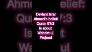 Deviant Dr Israr Ahmed