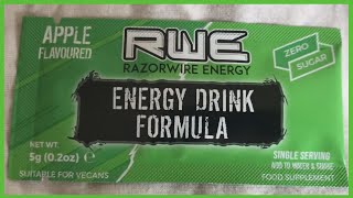 Razorwire Apple Energy Drink Formula Review