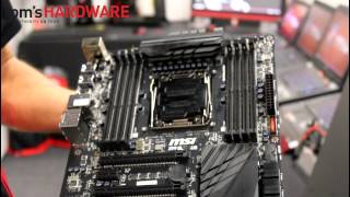 THDE @ Gamescom 2014: MSI präsentiert neue X99 Mainboard Serie