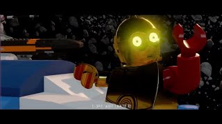 Lego C 3PO (w.  Force Awakens) scenes