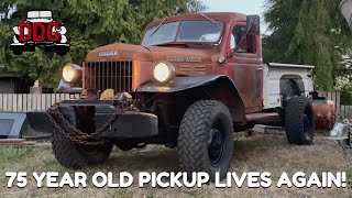 Long Abandoned 1948 Dodge Power Wagon Project Gets A New Lease On Life