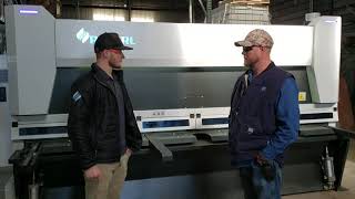 AccurlUSA 10' X .25" MasterCut CNC Shear Customer Testimonial