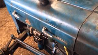 Fordson super dexta cold start