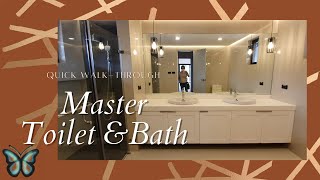 MASTER TOILET & BATH - INTERIOR DESIGN WALK-THROUGH | JESSEY JEWEL