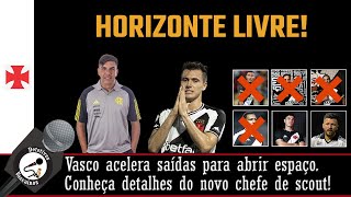 MAIS UMA SAÍDA É CONFIRMADA. OUTRAS A CAMINHO. EX-TÉCNICO DO VASCO DESTACA CHEGADA DE NOVO SCOUT!