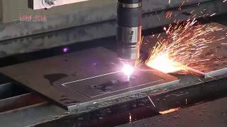 Ranger CNC Plasma Table &  Hypertherm XPR300 Cutting 3/8" Steel