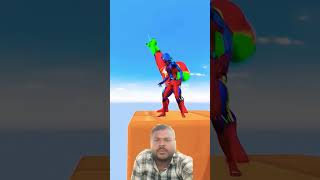 Spider Man's River fight challange #spiderman #shorts#gta