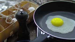 Cooking A Sunny Side-Up Egg