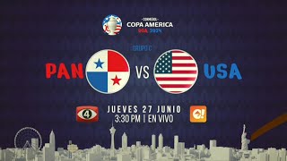 Canal 4 TCS El Salvador | Copa América 2024 - Panamá vs Estados Unidos (Jornada 2) Promo