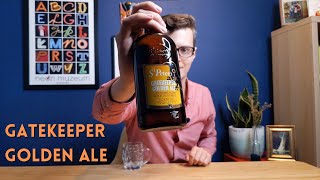 Gatekeeper Golden Ale, St Peter's Brewery craft beer review