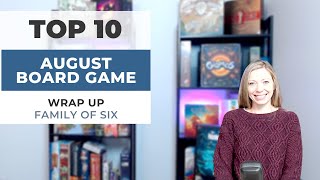 Top 10 Family Games in August | Table Top Board Game | Family Board Game