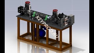 Правильно-отрезной станок своими руками. 3D-модель-чертежи.Wire straightening and cutting machines