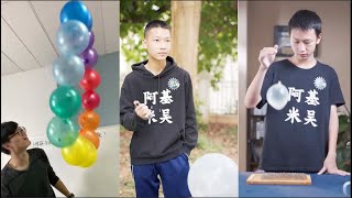 【这不科学啊】这些气球🎈烧不坏、扎不破、压不爆！原来气球还有这么多你不知道的隐藏玩法！