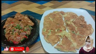 RESEP SAMBAL TEMPE KEMANGI / DADAR TELUR KELAPA