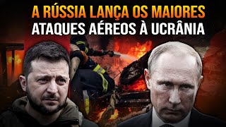 Rússia Ataca Rede Elétrica da Ucrânia em Ataque Aéreo 'Massivo'