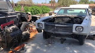 1970 Monte Carlo LS3 swap. PART 1