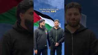 Israeli Soldiers Sing PALESTINE SONG…🇵🇸😭💀 *GONE WRONG*  #islam #muslim #funny #palestine #shorts