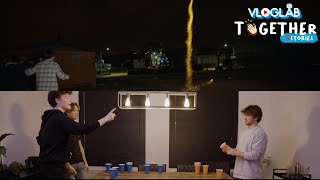 De jongens schieten vuurwerk af 🤭