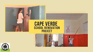 Volunteers Helping to Renovate Schools in Cape Verde, Africa