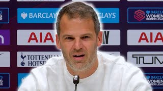 Robert Vilahamn FULL pre-match press conference | Tottenham Hotspur Women v Arsenal Women