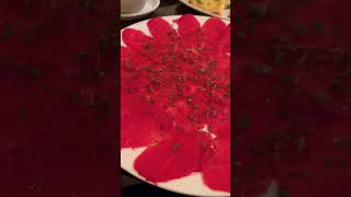 Tuna carpaccio 👌🏻 #youtubeshorts #food #foodie #foodlover #seafood #tuna #carpaccio