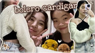 a new style of crochet cardigan! | the most random crochet vlog ever..