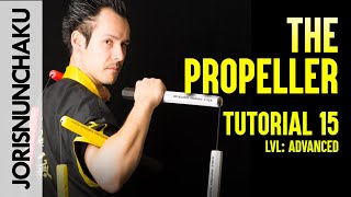 Nunchaku freestyle tutorial 15 | The Propeller | LVL: Advanced | Joris vd Berg