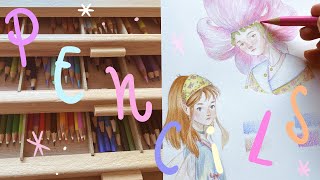 ✦ current favorite pencils and how I use them ✦