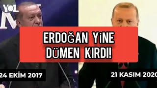 ERDOĞAN YİNE DÜMEN KIRDI: YÖNÜMÜZ YİNE AVRUPA!