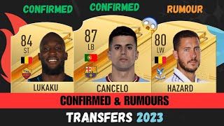 😱 NEW CONFIRMED TRANSFERS & RUMOURS! 🔥 (FIFA 24) │ EAFC 24 ft. Lukaku, Cancelo, Salah…