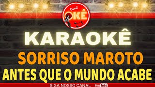 Karaokê (cover) Sorriso Maroto Antes que o mundo acabe