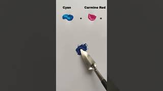 Cool color mixing #colormixing #paintmixing #asmr #asmrart #art #artvideos #paint