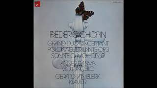 Frédéric Chopin: Grand duo concertant sur thèmes de Robert le diable (A.Bylsma, G.van Blerk, 1973)