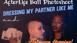 Dressing My Partner Like Me/ Shopping and Spooky Photoshoot!