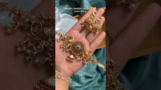 Meesho jewellery haul🤍Under 200💫 #meesho #haul #jewellery #shorts #youtubeshorts #fashion #fyp l