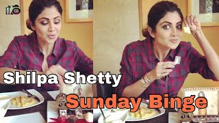 Shilpa Shetty | Sunday Binge | Hot Crepes on the menu thank you for the surprise and Love.