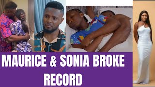 Maurice Sam and Sonia uche broke the world record, fans shows reactions 💃🏽💃🏽#soniauche #uchenancytv