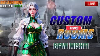 Day 22/360 BGMI LIVE CUSTOM ROOMS | 1V1 TDM ROOM | #girlgamer #bgmilive #CUSTOM