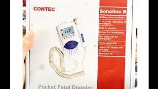 SONOLINE B POCKET FETAL DOPPLER REVIEW & DEMO